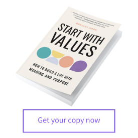 Get your copy of Start With Values now